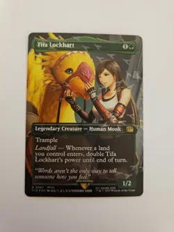 Tifa Lockhart (Borderless) (Chocobo Track Foil) Final Fantasy Foil - Image 1