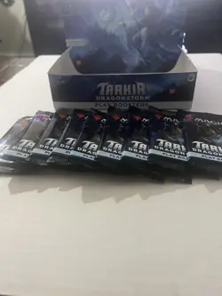 9 X SEALED TARKIR DRAGONSTORM PLAY BOOSTER - MTG - Magic the Gathering - Image 1
