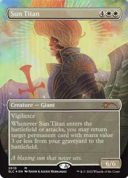 Sun Titan 2010 FOIL Secret Lair 30th Anniversary Magic The Gathering - Image 1