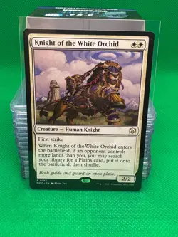 MTG - KNIGHT OF THE WHITE ORCHID - March of the Machine Com (R) - Image 1