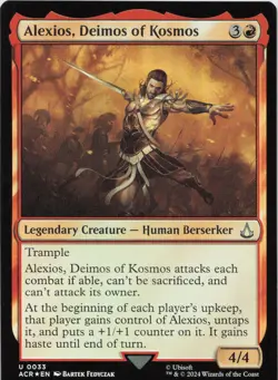 Alexios, Deimos of Kosmos - FOIL - U Universes Beyond: Assassin's Creed 33 - MTG - Image 1