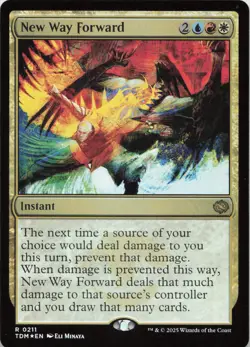 New Way Forward - FOIL - R Tarkir: Dragonstorm 211 - MTG - Image 1