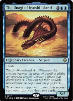 The Unagi of Kyoshi Island - FOIL - R Avatar: The Last Airbender 77 - MTG - Image 1