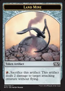 Land Mine Token - Magic 2015 (M15) #012/014 MTG Magic The Gathering - Image 1