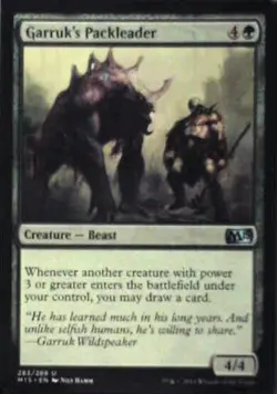 Garruk's Packleader - Magic 2015 (M15): #283, Magic: The Gathering Nm R113 - Image 1