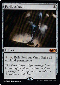 MTG | Perilous Vault | 224/269 | (NM) | Magic 2015 (M15) - Image 1