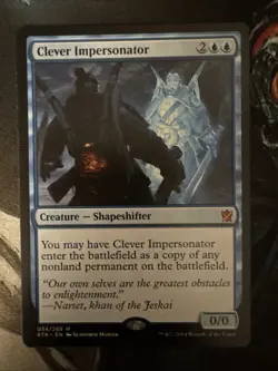 Clever Impersonator Khans of Tarkir Regular - Image 1