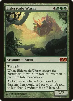 Elderscale Wurm - Magic 2013 (M13) - NM - Magic The Gathering MTG - Image 1
