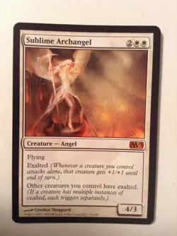 Sublime Archangel Magic 2013 (M13) Magic mtg English x1 - Image 1