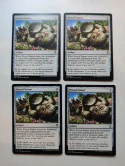 Prized Statue x 4 CLB Battle for Baldur's Gate Regular Playset MTG - Image 1
