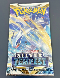 Pokemon TCG Sword & Shield Silver Tempest Booster Pack - Image 1