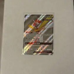 2017 Pokemon Kartana GX (Full Art) 106/111 Sm-Crimson Invasion Holo Pk000594 - Image 1