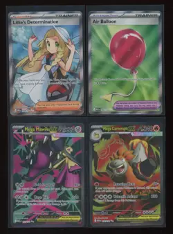POKEMON Mega Evolution ULTRA RARE Lot LILLIE'S DETERMINATION Air Balloon +++ - Image 1