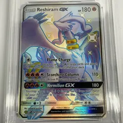 Pokemon Reshiram GX SV51/SV94 Hidden Fates- Ace 10 Perfect Subgrades - Image 4