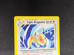Pokemon TCG Light Dragonite 14/105 Neo Destiny Neo Genesis Holo Rare Vintage - Image 2