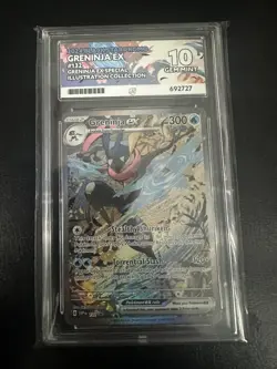 Pokemon TCG Black Star Promo Greninja EX SVP 132 Ace 10 SVP 132 Ace 10 - Image 1