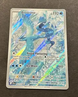 2025 POKEMON SCARLET & VIOLET JOURNEY TOGETHER ARTICUNO ILLUSTRATION RARE! - Image 2