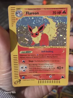 Pokemon TCG - Flareon H7/H32 Holo Rare - Skyridge Set (2003 WOTC) e-Series - Image 4