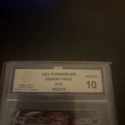 MGC 10 Gem Mint Pokemon Japanese Gengar VMAX 002/019 - High Class Deck - Image 4