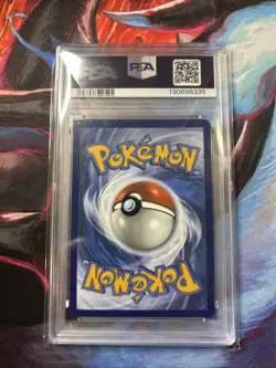 2025 Pokemon Destin Rivals Misty’s Psyduck 193/182 Illustration Rare PSA MINT 9 - Image 2