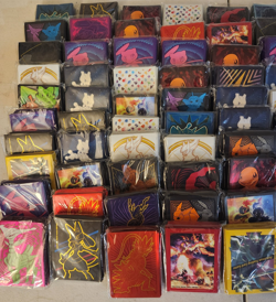 Lot Of Pokemon Sleeves 100 Packs From Various ETBs - Image 2