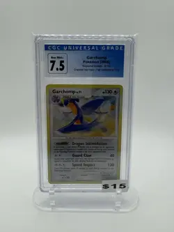 Pokemon Garchomp Supreme Victors Fall Tins Cracked Ice Holo Rare #5 - CGC 7.5 - Image 2