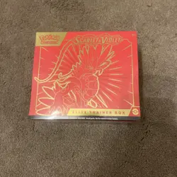 Pokemon TCG Scarlet & Violet Koraidon Elite Trainer Box New And Sealed - Image 1