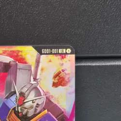 Gundam GD01-001 LR Foil Newtype Rising Card Game RX-78-2 Near Mint TCG NM - Image 3