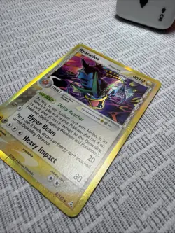 Pokemon Gyarados TCG Delta Species Holon Phantoms Card 8/110 MP Condition - Image 3