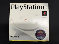 PlayStation 1 Original Box + 2 Controllers + Memory Card +Power Cord Untested - Image 1