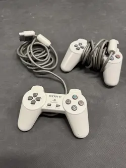 PlayStation 1 Original Box + 2 Controllers + Memory Card +Power Cord Untested - Image 3