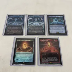 Final Fantasy Mtg Five (5) Crystal Card Lot! - Image 1