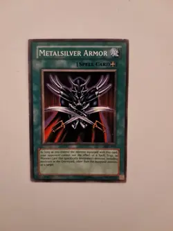 Yu-Gi-Oh! TCG Metalsilver Armor Common Regular LP / NM Card - Image 1