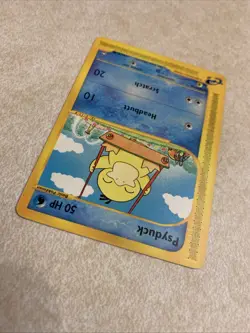 Pokemon TCG Psyduck - 104/147 - Aquapolis Vintage Rare Card ENG E-series - Image 3