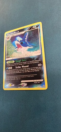 Sharpedo 37/132 Reverse Holo Rare Secret Wonders Pokemon Card - Image 3