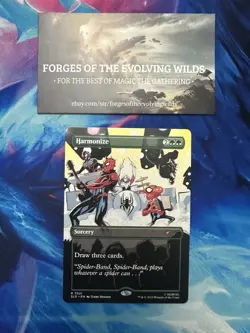 Harmonize Spider-Man 7021 Borderless Non-Foil Bonus Card Secret Lair - Image 1