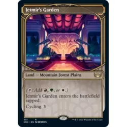 JETMIR'S GARDEN (SHOWCASE) Streets Of New Capenna SNC Magic MTG MINT CARD - Image 1