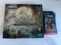 MTG LOTR The Might of Galadriel (Sealed) + MTG Lost Caverns Of Ixalan (Sealed) 195166207438 - Image 1