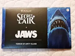 MTG Secret Lair Jaws Terror of Amity Island Non Foil? NEW SEALED - Image 1