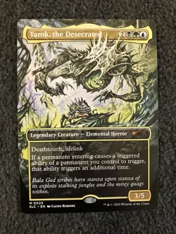 Magic The Gathering MTG - Yarok, the Desecrated - Secret Lair Countdown Kit - Image 1