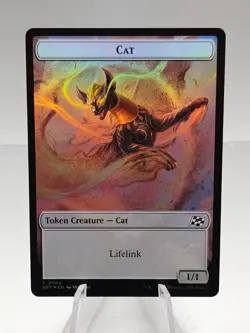 Cat 2 / Thopter 10 - Token - Foil - DFT - NM - MTG Magic the Gathering - Image 2