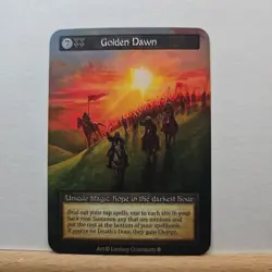 Golden Dawn Non Foil Unique Sorcery Contested Realm Gothic - Image 1