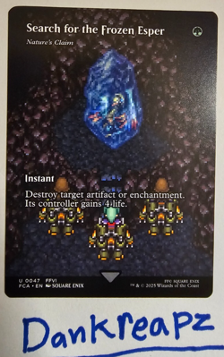 Search for the Frozen Esper - Nature's Claim (Showcase) Final Fantasy - Image 1
