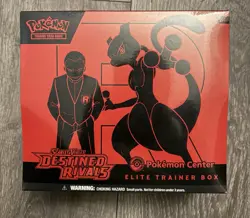 Pokemon TCG - Destined Rivals - Pokemon Center ETB Elite Trainer Box SEALED - Image 1