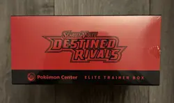 Pokemon TCG - Destined Rivals - Pokemon Center ETB Elite Trainer Box SEALED - Image 5