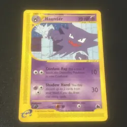 Pokemon Haunter 63/144 Skyridge Non Holo NM Vintage old school - Image 1