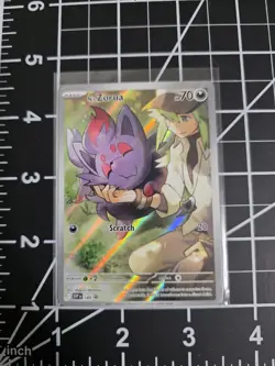 N's Zorua 189 Black Star Promo Pokemon NM/M - Image 1