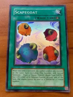 Scapegoat HOLO / Yugioh / Starter Deck Joey SDJ-041 / HP / FREE SHIPPING - Image 1