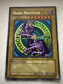 Dark Magician SDY-006 Unlimited MP Heavily Played Condition - Image 1