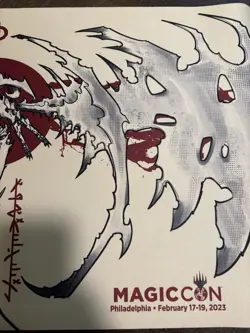 MagicCon Magic Con 2023 Exclusive All Will be One Phyrexia Atraxa playmat - Image 5